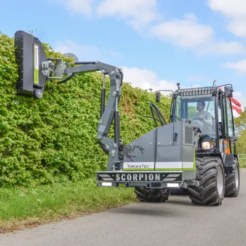 Maintain parks and recreation areas with professional hedge trimming equipment