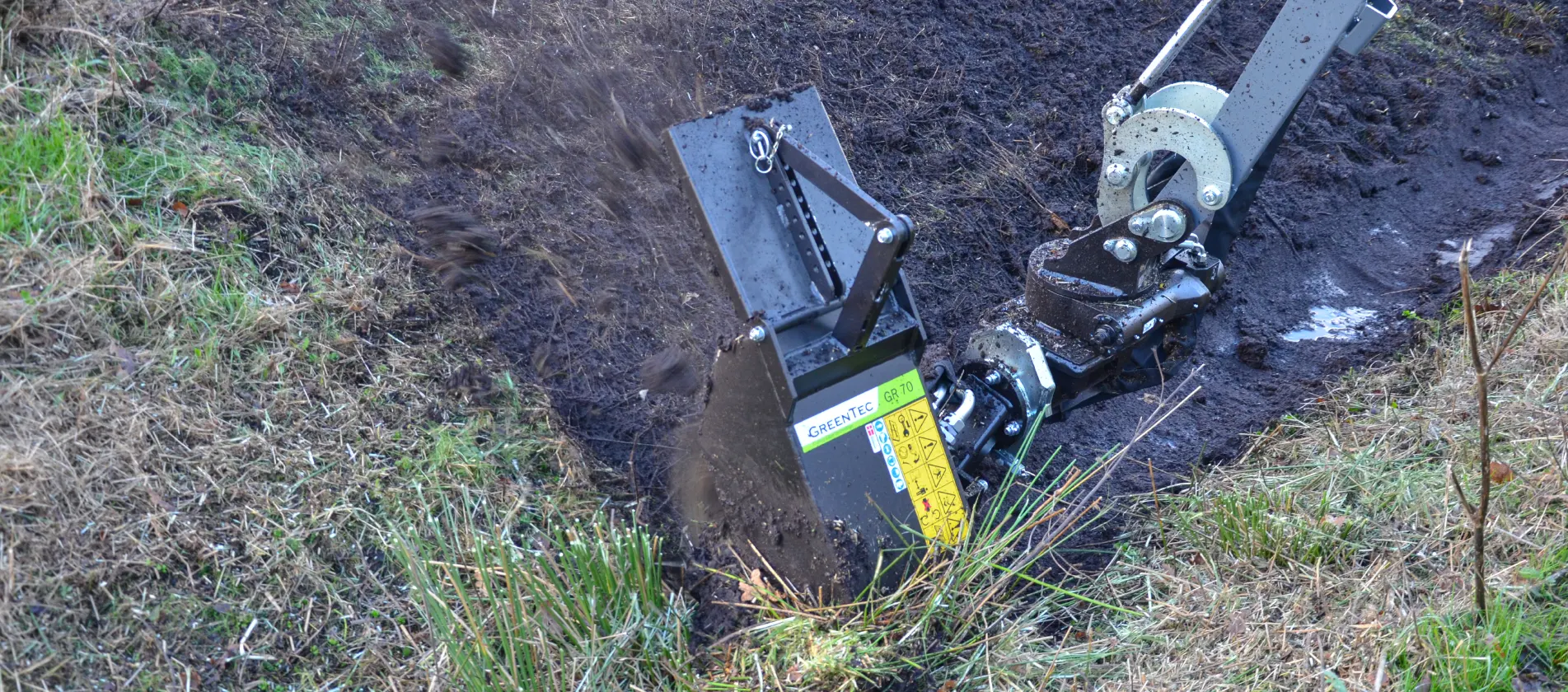 Professionel grøfterenser