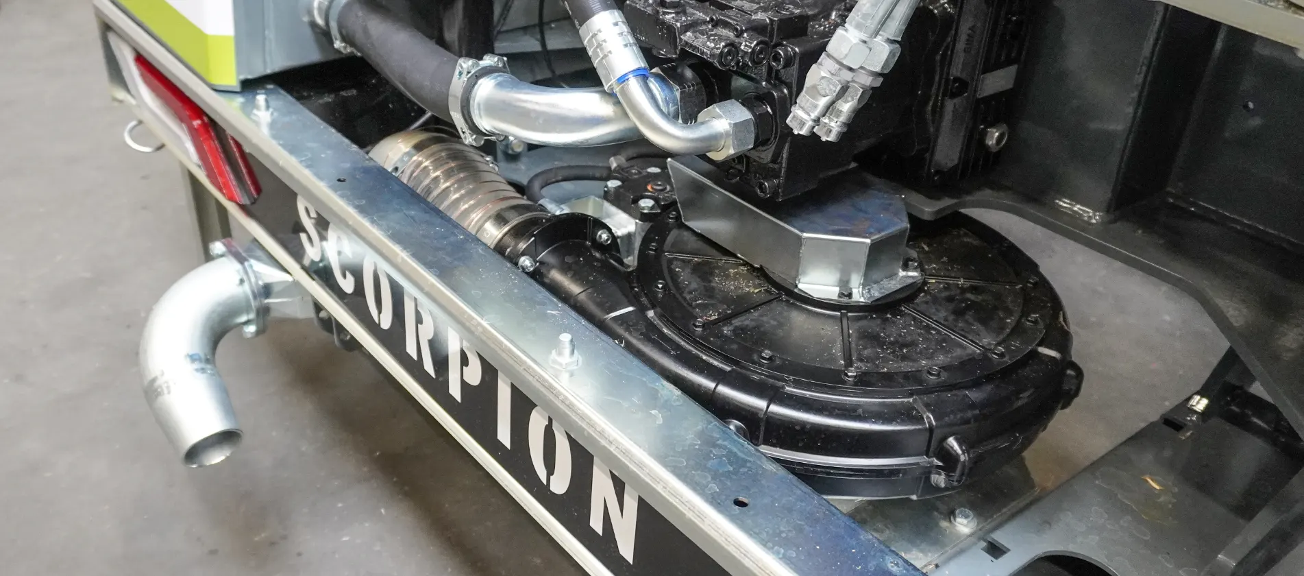 Hydraulischer Laubbläser für Traktor