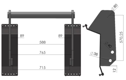 OPTE 4048 bobcat beslag