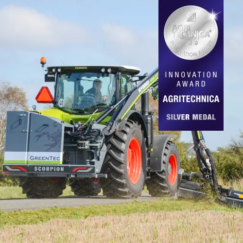 The Scorpion boom mower was introduced to the market in 2019