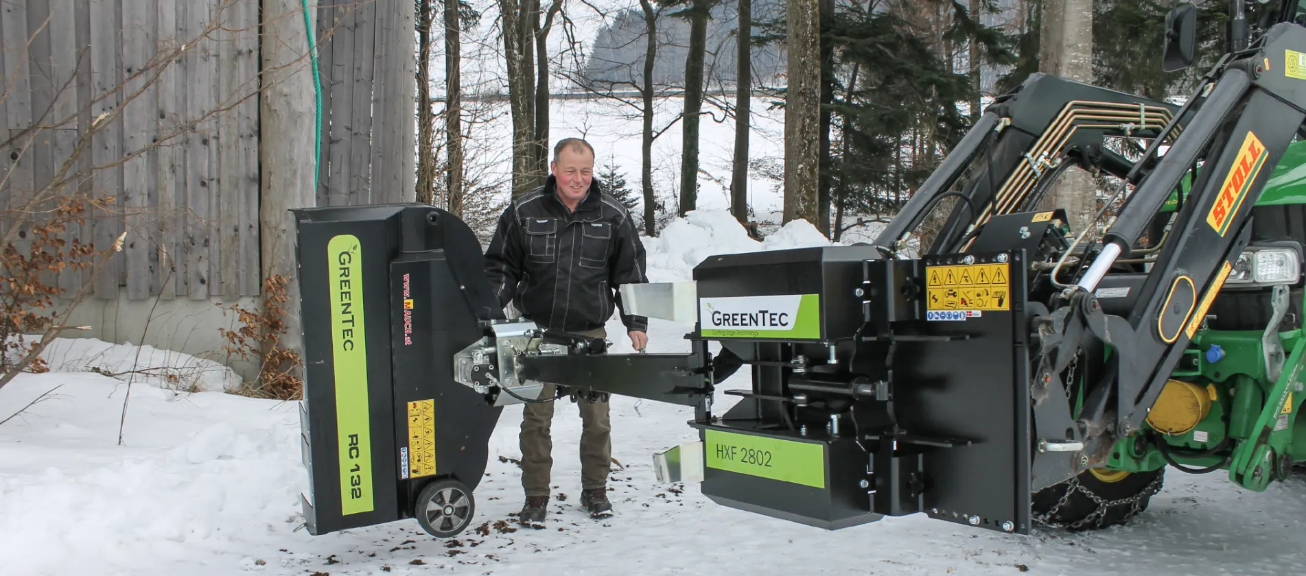 Johann Fenninger increases hedge cutting capacity