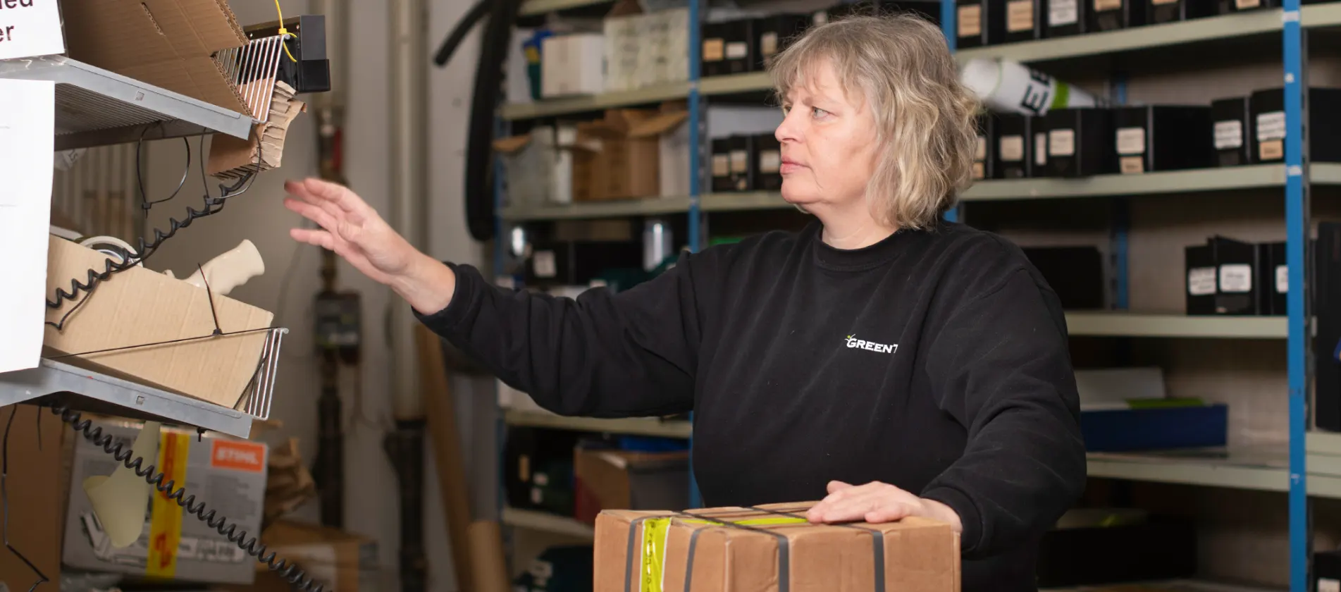 Packaging of GreenTec spare parts