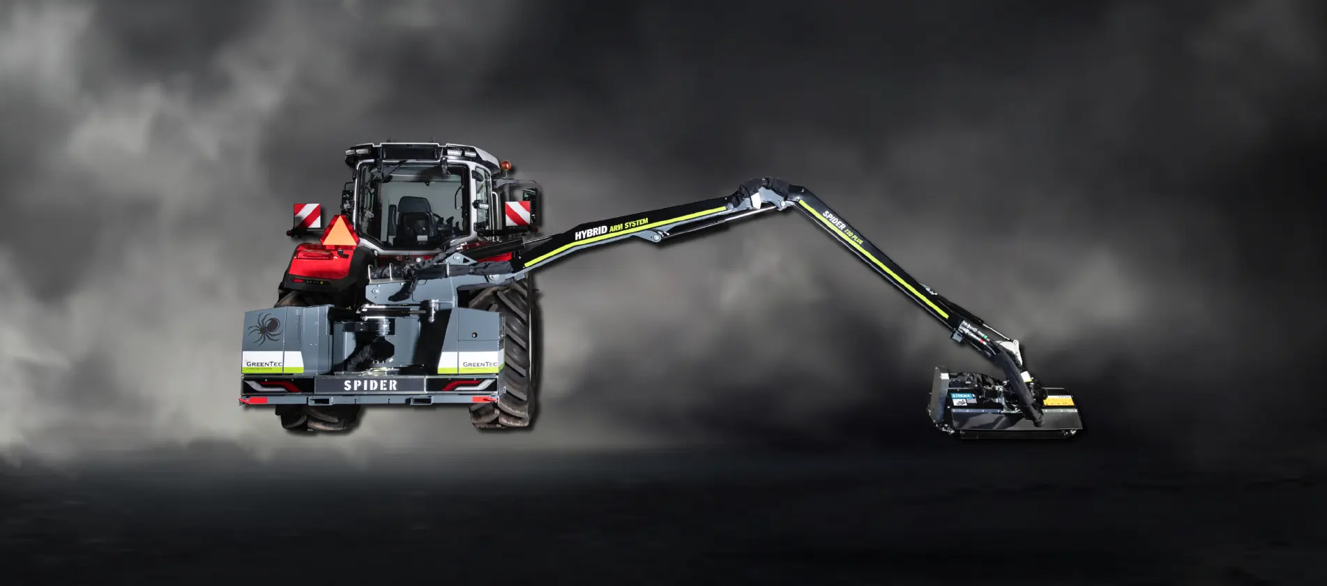 GreenTec Auslegemulcher Spider 720 PLUS