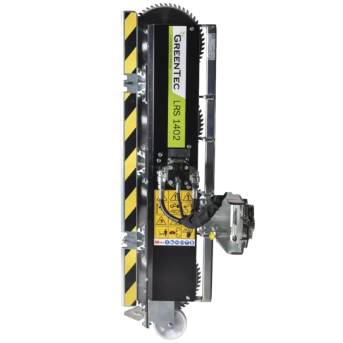 LRS 1402 standard equipment – Blade protection