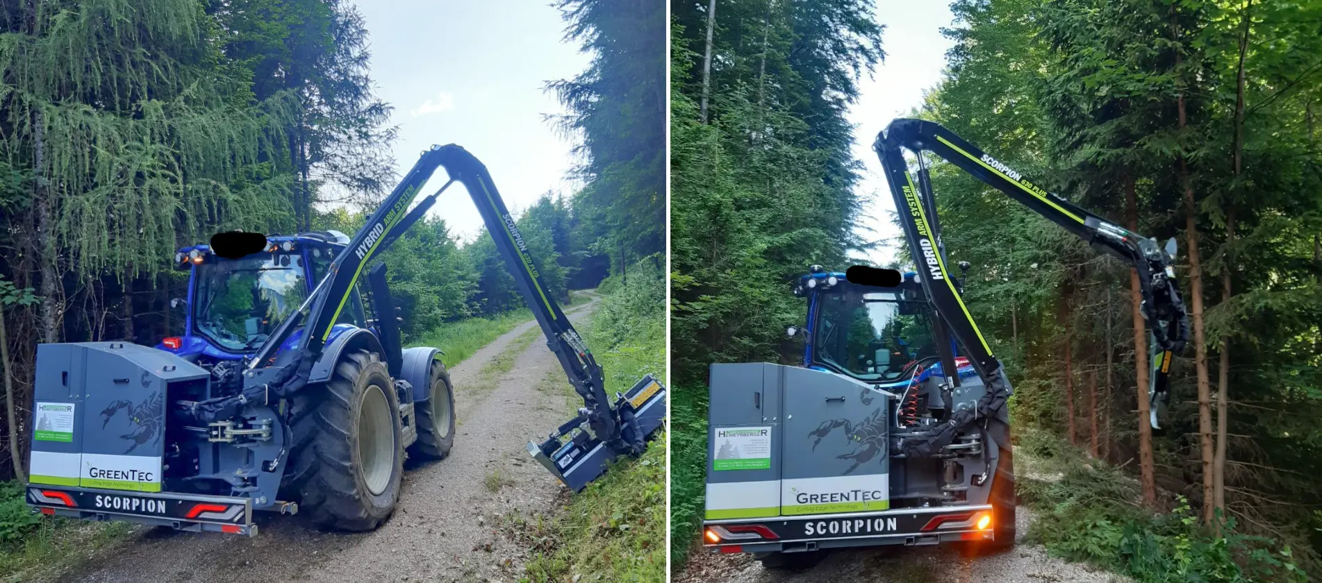 Forest tree trimming and verge mowing