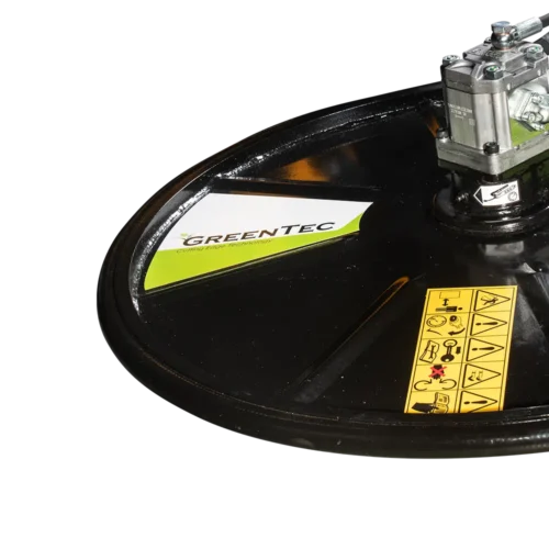 RI standard equipment – Rubber protection around the plate