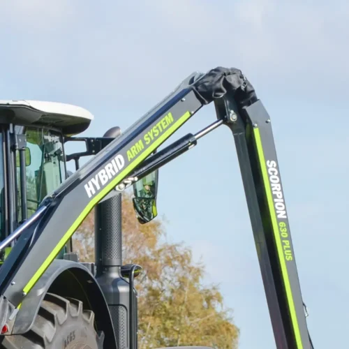 Scorpion 6 & 8 standard equipment – Hybrid arm system