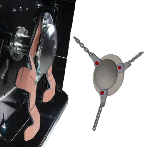 RX standard equipment – Optional HD blades or 10 mm chains