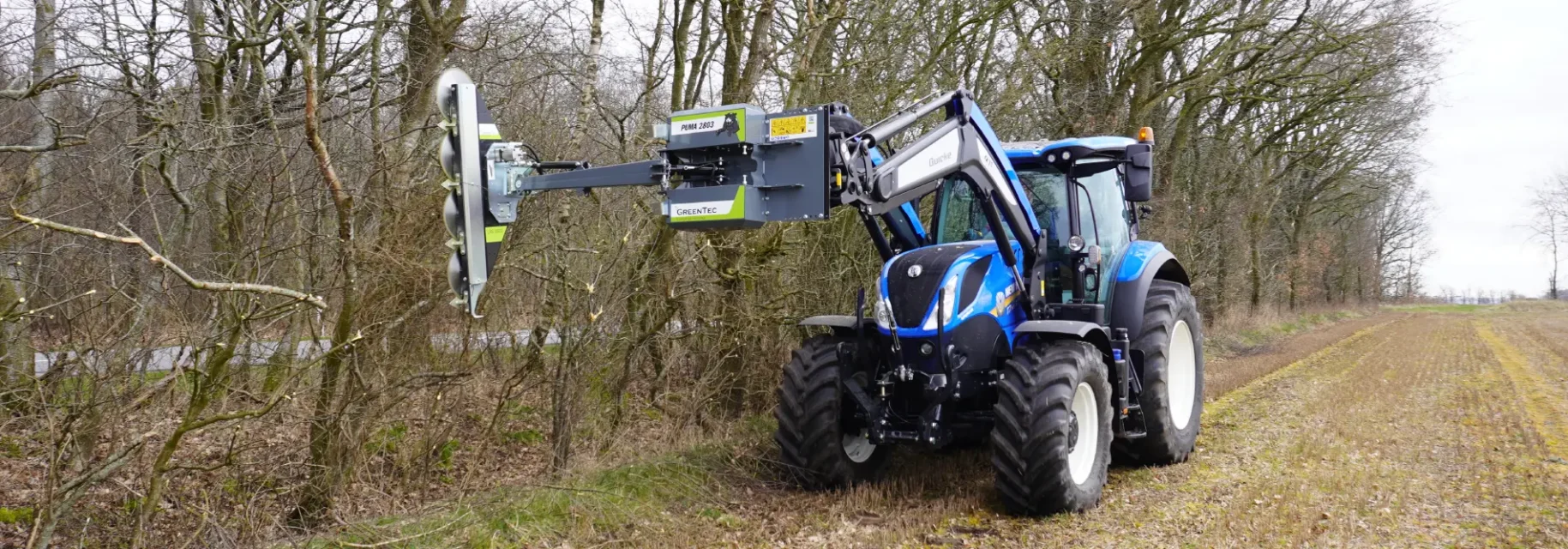 Limb saw attachment for front loader