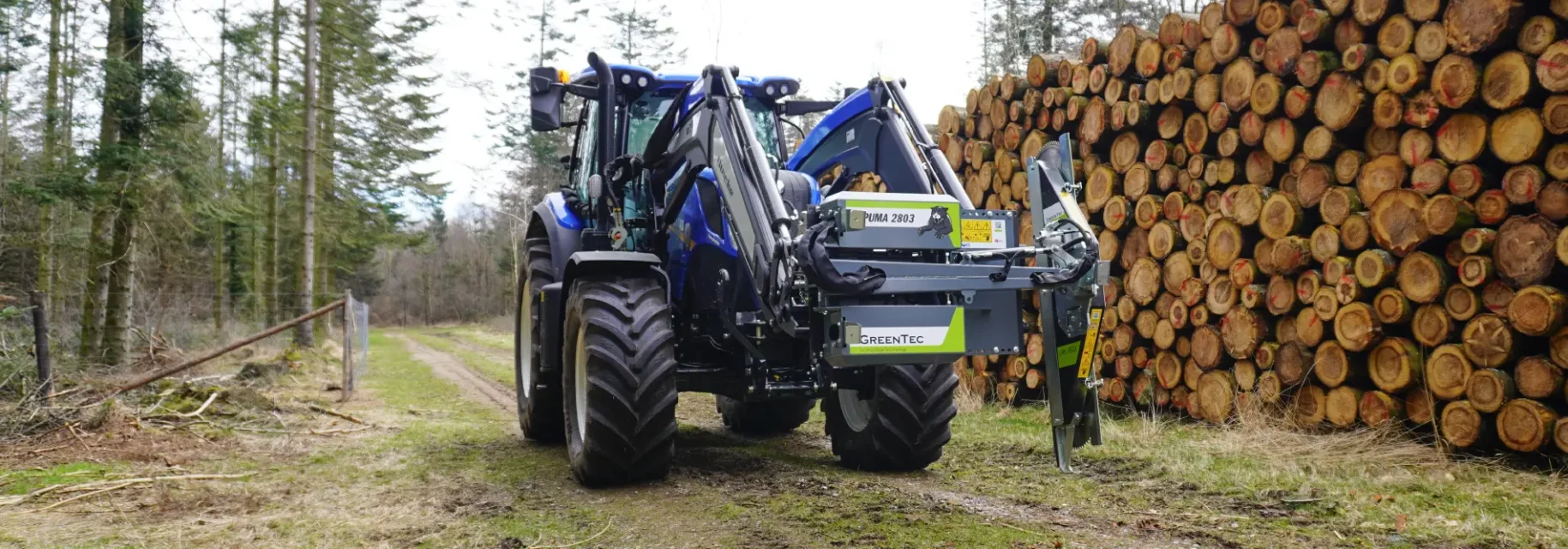 Multi Carrier Puma 2803 in transport position
