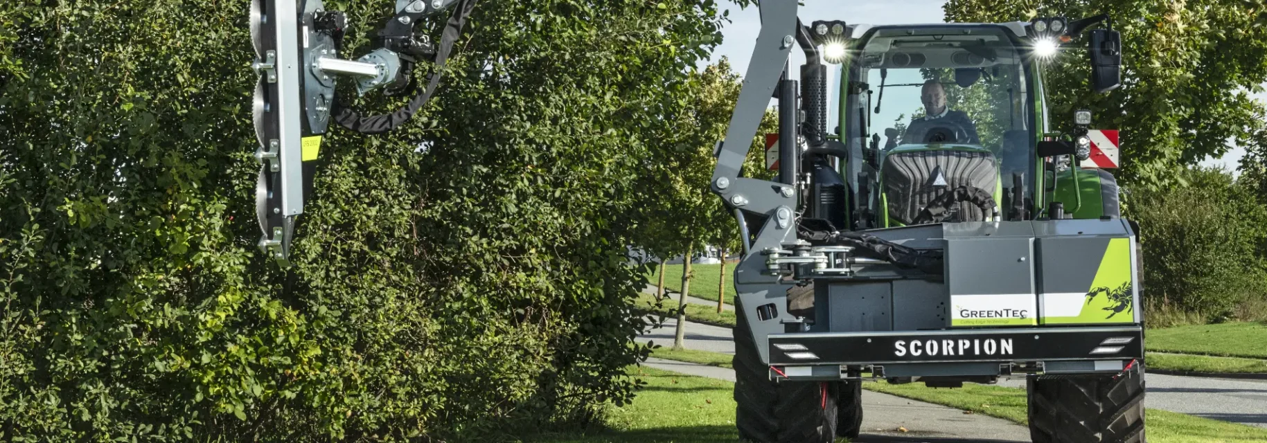 Professionel armklipper til traktor og læssemaskine
