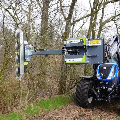 Agricultural maintenance of hedgerows