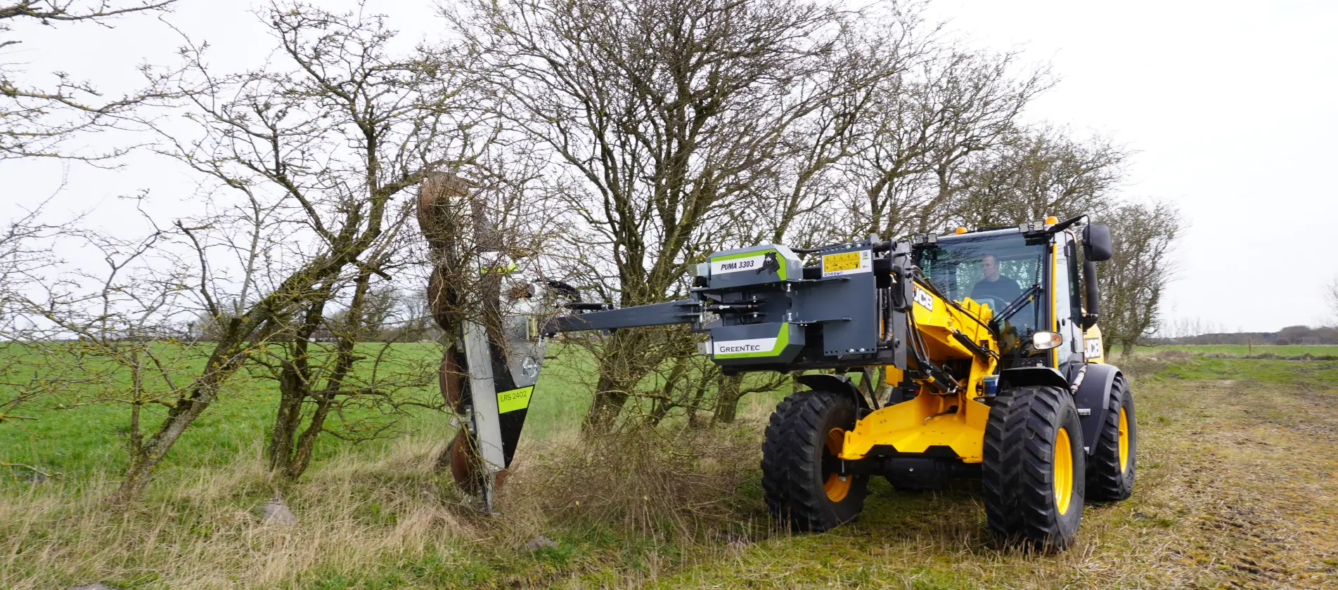 Windbreak maintenance with GreenTec products