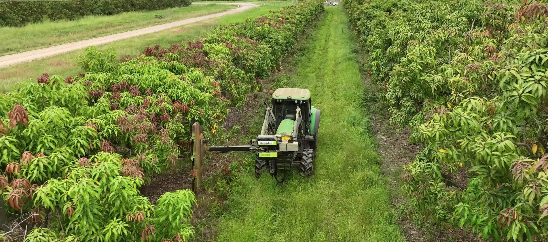 Orchard pruner for tractor