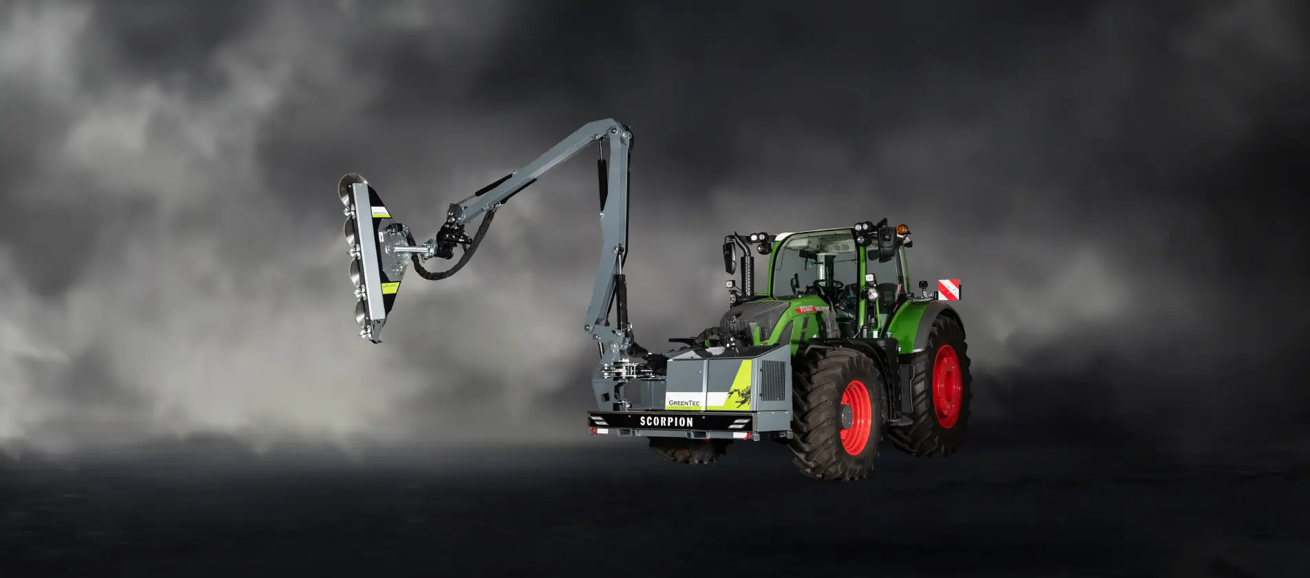 GreenTec Armklipper Scorpion 6 - Basic Front