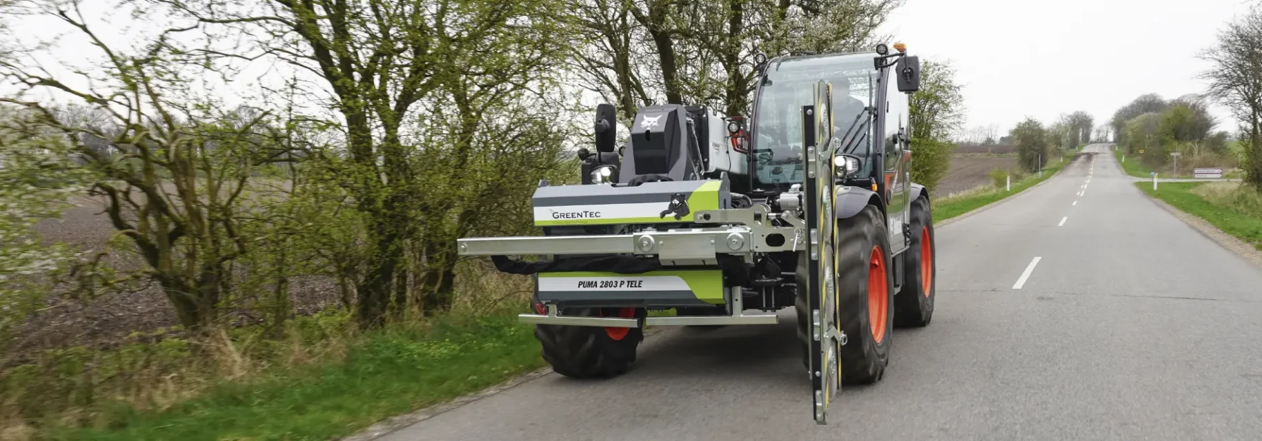 Multi Carrier Puma 2803 Tele in transport position