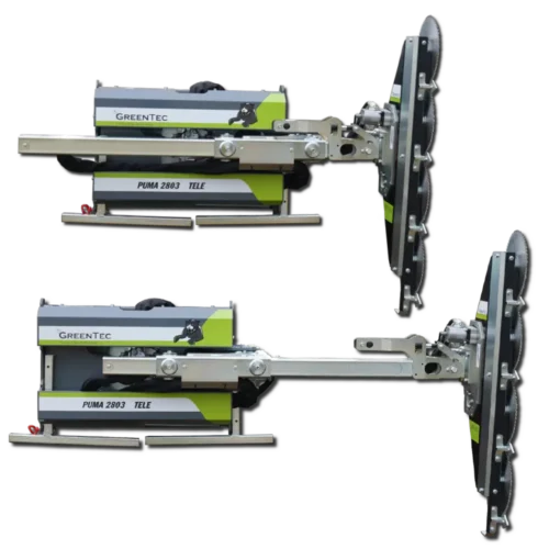 Puma Tele standard equipment – Hydraulic switch from working to transport position